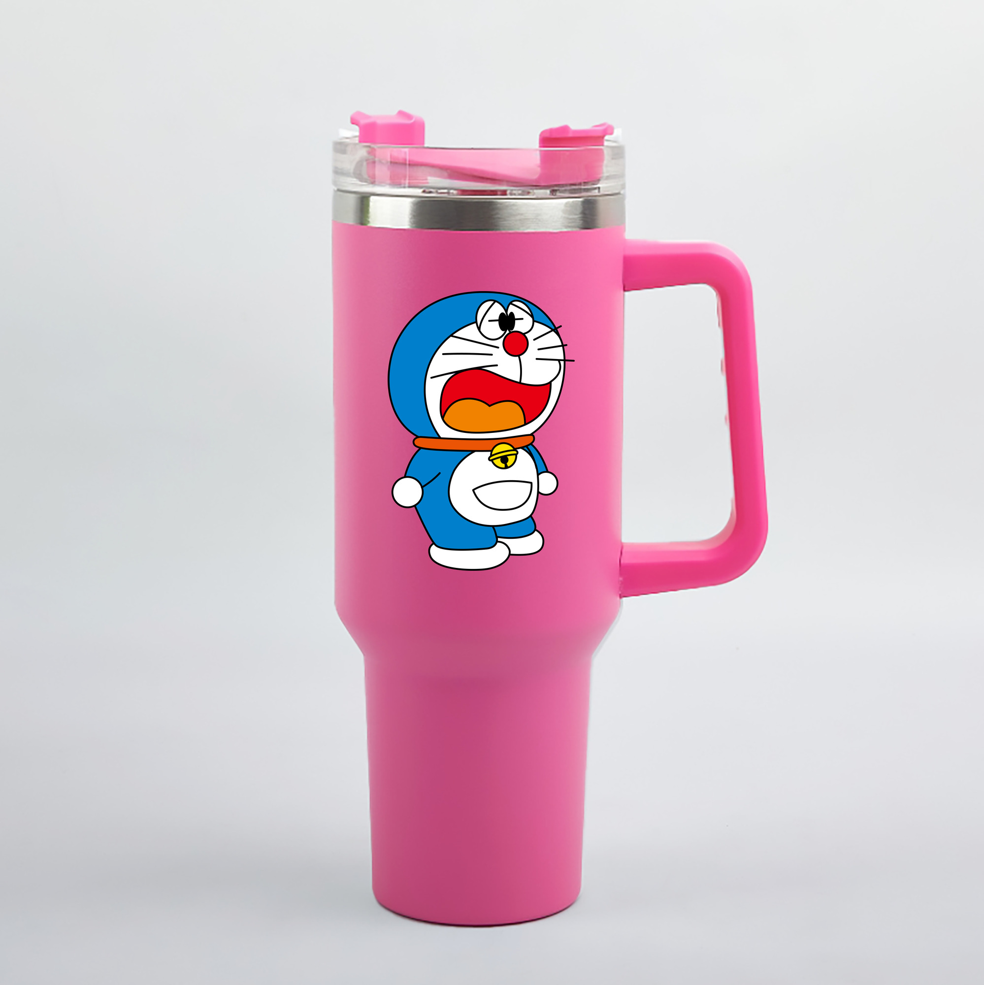 （画像用） ドラえもん Doraemon 1200mL車用タンブラー（カラープリント）